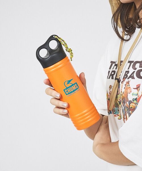 ABAHOUSE / アバハウス 食器 | 【CHUMS/チャムス】キャンパーウェーブボトル / 携帯ボトル / 保温・保冷（オレンジ）
