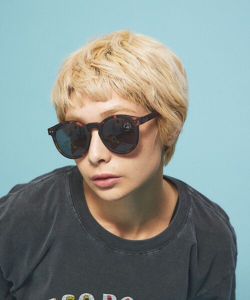 ABAHOUSE / アバハウス サングラス・メガネ | 【IZIPIZI/イジピジ】SUN #M/ラウンド型 サングラス / ユニセック | 詳細20