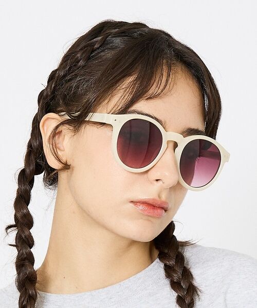 ABAHOUSE / アバハウス サングラス・メガネ | 【IZIPIZI/イジピジ】SUN #M/ラウンド型 サングラス / ユニセック | 詳細22