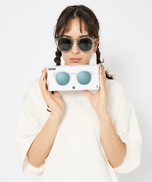 ABAHOUSE / アバハウス サングラス・メガネ | 【IZIPIZI/イジピジ】SUN #M/ラウンド型 サングラス / ユニセック | 詳細26