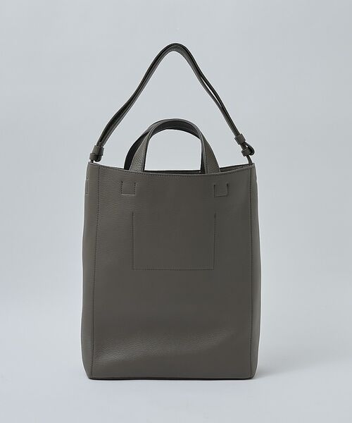 ABAHOUSE / アバハウス ショルダーバッグ | 【UNISEX】NATURAL SHRINK LEATHER - TOTE BA | 詳細2