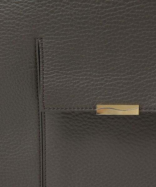 ABAHOUSE / アバハウス ショルダーバッグ | 【UNISEX】NATURAL SHRINK LEATHER - TOTE BA | 詳細4