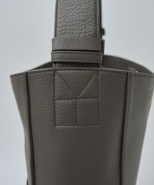 ABAHOUSE / アバハウス ショルダーバッグ | 【UNISEX】NATURAL SHRINK LEATHER - TOTE BA | 詳細7