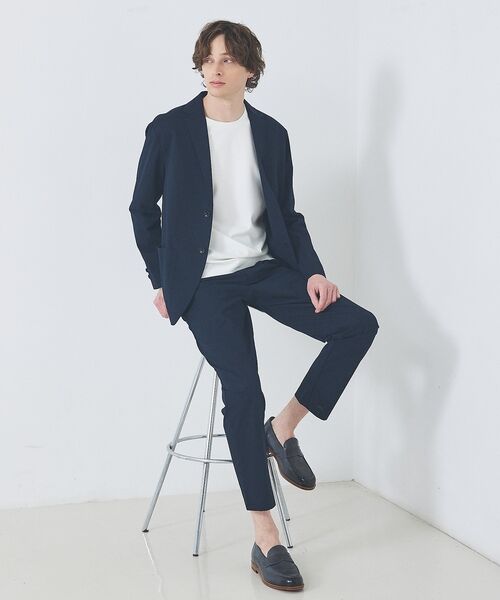 ABAHOUSE / アバハウス Tシャツ | 【SMART CLOSET】抗菌防臭 ポンチクルーネック 長袖Tシャツ | 詳細4