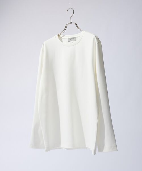 ABAHOUSE / アバハウス Tシャツ | 【SMART CLOSET】抗菌防臭 ポンチクルーネック 長袖Tシャツ | 詳細8