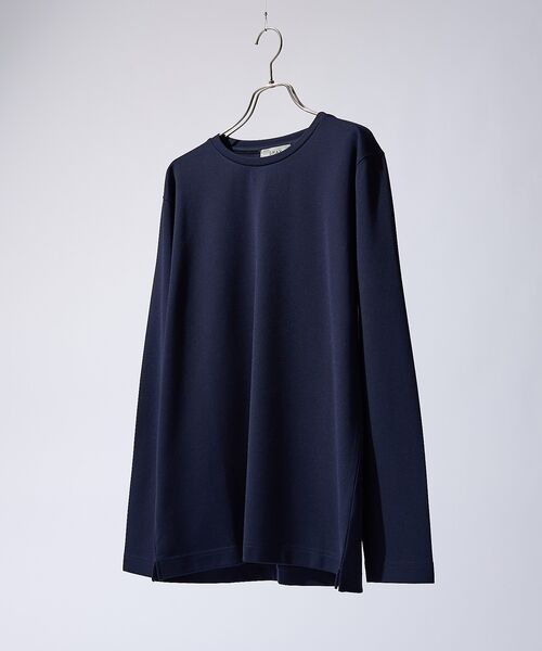 ABAHOUSE / アバハウス Tシャツ | 【SMART CLOSET】抗菌防臭 ポンチクルーネック 長袖Tシャツ | 詳細16