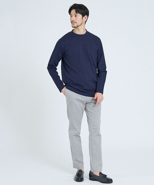 ABAHOUSE / アバハウス Tシャツ | 【SMART CLOSET/WEB限定】抗菌防臭 ポンチモックネック 長袖Tシャ | 詳細10