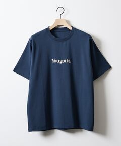 ABAHOUSE / アバハウス Tシャツ | 【YOU GOT IT.】ベアポンチ ロゴ 半袖Tシャツ【予約】