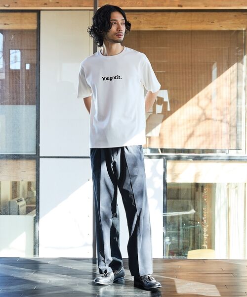 ABAHOUSE / アバハウス Tシャツ | 【YOU GOT IT.】ベアポンチ ロゴ 半袖Tシャツ【予約】 | 詳細1