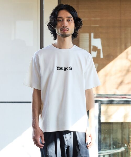ABAHOUSE / アバハウス Tシャツ | 【YOU GOT IT.】ベアポンチ ロゴ 半袖Tシャツ | 詳細11
