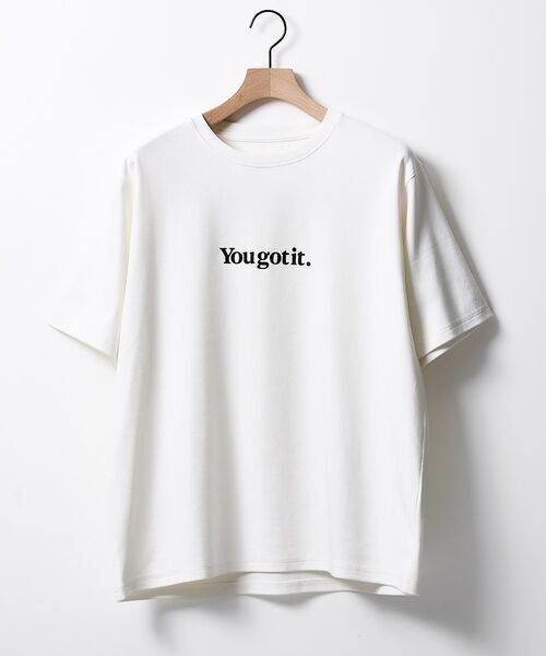 ABAHOUSE / アバハウス Tシャツ | 【YOU GOT IT.】ベアポンチ ロゴ 半袖Tシャツ | 詳細15