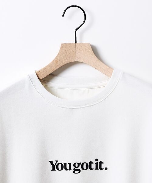 ABAHOUSE / アバハウス Tシャツ | 【YOU GOT IT.】ベアポンチ ロゴ 半袖Tシャツ【予約】 | 詳細4