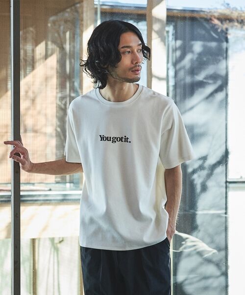 ABAHOUSE / アバハウス Tシャツ | 【YOU GOT IT.】ベアポンチ ロゴ 半袖Tシャツ【予約】 | 詳細8