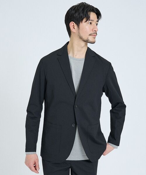ABAHOUSE / アバハウス テーラードジャケット | 【SMART CLOSET】接触冷感 カットメッシュ ジャケット / セットアッ | 詳細26