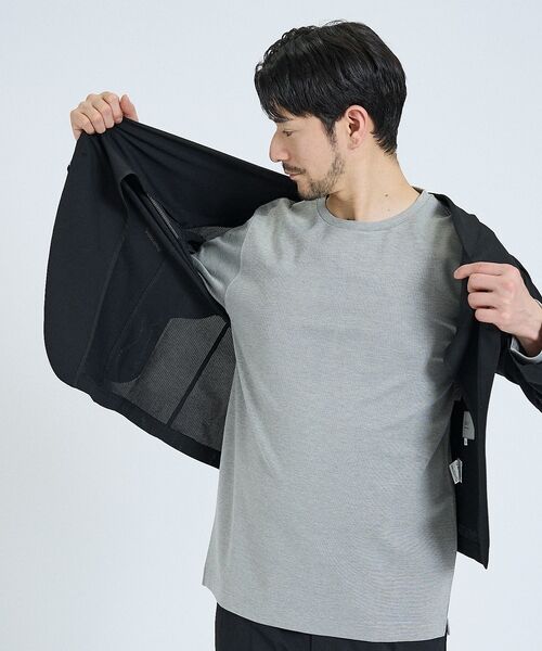 ABAHOUSE / アバハウス テーラードジャケット | 【SMART CLOSET】接触冷感 カットメッシュ ジャケット / セットアッ | 詳細23