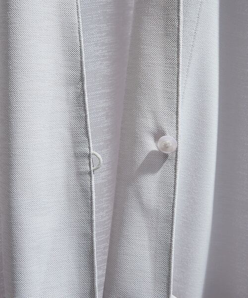 ABAHOUSE / アバハウス カーディガン・ボレロ | 【定番/シアー素材】ストレッチ カノコ ワンボタン カーディガン | 詳細2