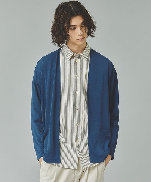 ABAHOUSE / アバハウス カーディガン・ボレロ | 【定番/シアー素材】ストレッチ カノコ ワンボタン カーディガン | 詳細29