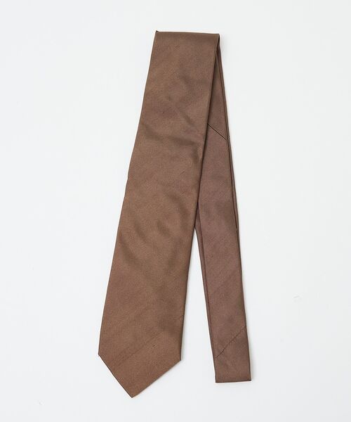 ABAHOUSE / アバハウス ネクタイ | 【シルク100％】 無地 ソリッドタイ | 詳細6