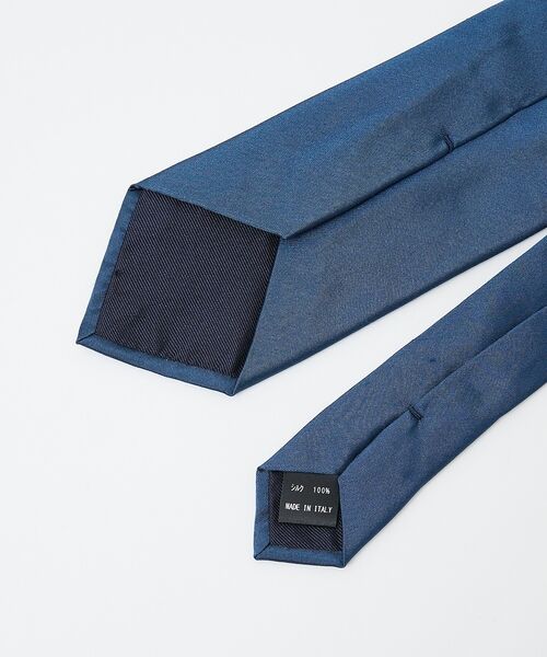 ABAHOUSE / アバハウス ネクタイ | 【シルク100％】 無地 ソリッドタイ | 詳細12