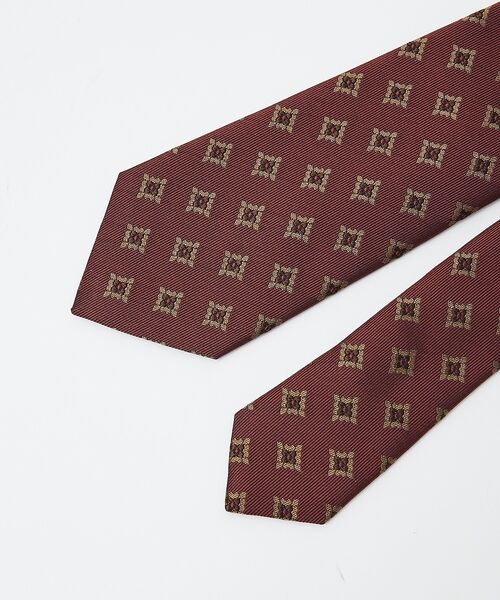 ABAHOUSE / アバハウス ネクタイ | 【シルク100％】MADE IN JAPAN 小紋柄 ネクタイ | 詳細2