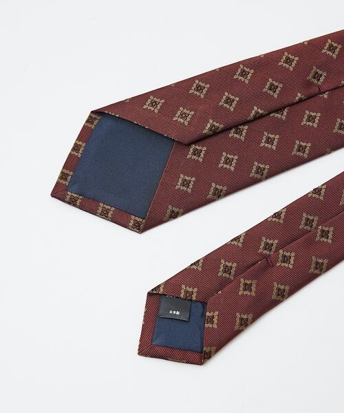 ABAHOUSE / アバハウス ネクタイ | 【シルク100％】MADE IN JAPAN 小紋柄 ネクタイ | 詳細3