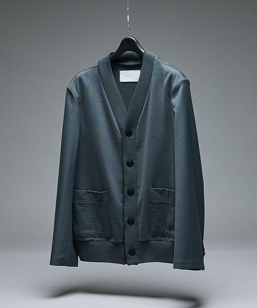 ABAHOUSE / アバハウス カーディガン・ボレロ | セットアップ対応【i`m here/アイムヒアー】DOCKING CARDIGA（ネイビー）