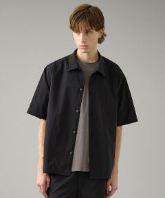 ABAHOUSE / アバハウス シャツ・ブラウス | 【セットアップ対応】ドットエアー オープンカラーシャツ / オーバーサイズ【予約