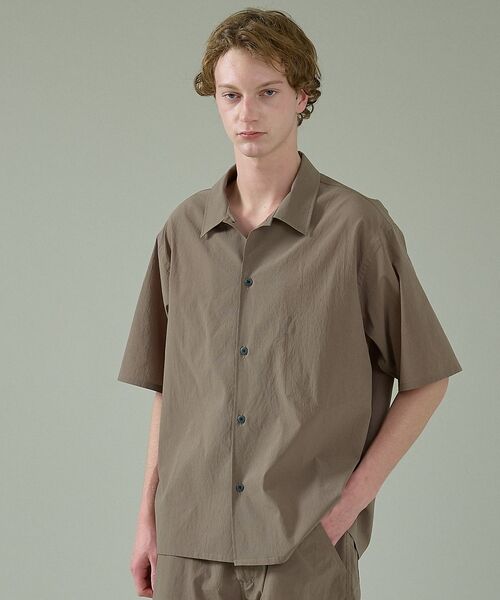 ABAHOUSE / アバハウス シャツ・ブラウス | 【セットアップ対応】ドットエアー オープンカラーシャツ / オーバーサイズ【予約 | 詳細2