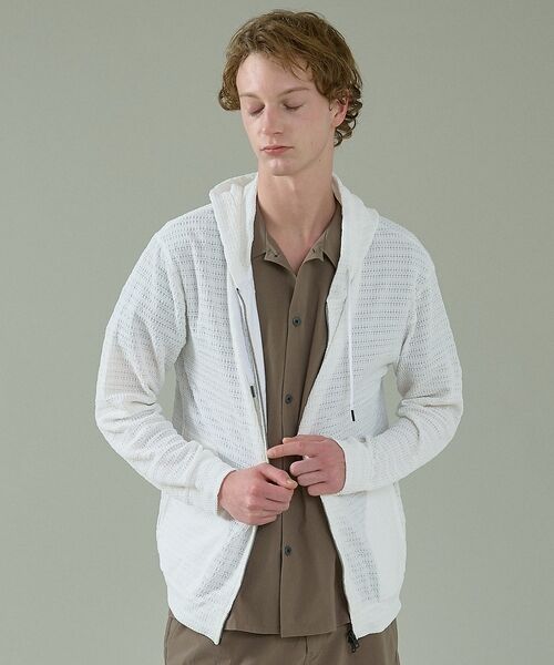 ABAHOUSE / アバハウス シャツ・ブラウス | 【セットアップ対応】ドットエアー オープンカラーシャツ / オーバーサイズ【予約 | 詳細3