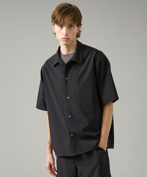 ABAHOUSE / アバハウス シャツ・ブラウス | 【セットアップ対応】ドットエアー オープンカラーシャツ / オーバーサイズ【予約 | 詳細16