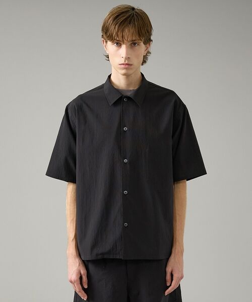 ABAHOUSE / アバハウス シャツ・ブラウス | 【セットアップ対応】ドットエアー オープンカラーシャツ / オーバーサイズ【予約 | 詳細8