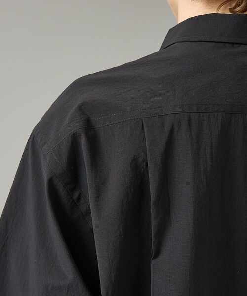 ABAHOUSE / アバハウス シャツ・ブラウス | 【セットアップ対応】ドットエアー オープンカラーシャツ / オーバーサイズ【予約 | 詳細12