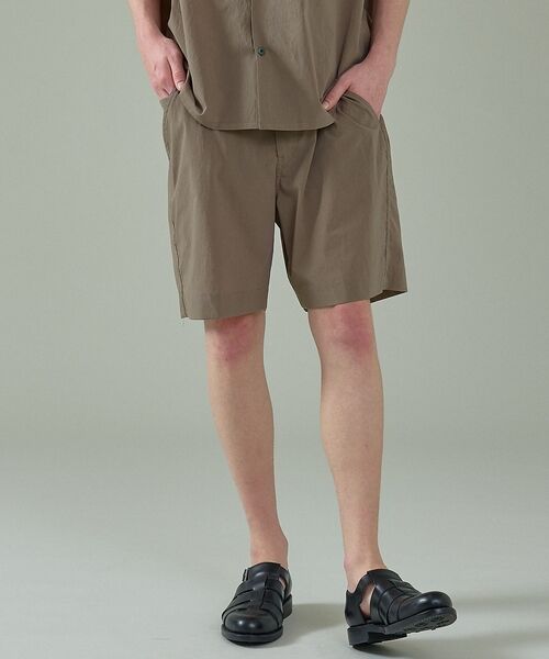 ABAHOUSE / アバハウス ショート・ハーフ・半端丈パンツ | 【セットアップ対応】ドットエアー ワイドショートパンツ【予約】 | 詳細3