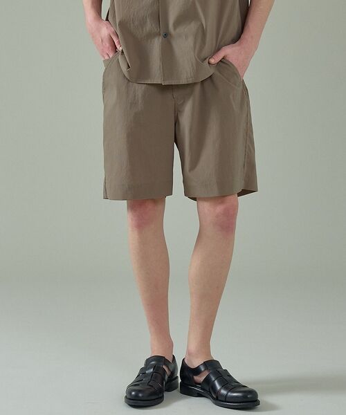 ABAHOUSE / アバハウス ショート・ハーフ・半端丈パンツ | 【セットアップ対応】ドットエアー ワイドショートパンツ【予約】 | 詳細4