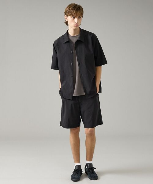 ABAHOUSE / アバハウス ショート・ハーフ・半端丈パンツ | 【セットアップ対応】ドットエアー ワイドショートパンツ【予約】 | 詳細18