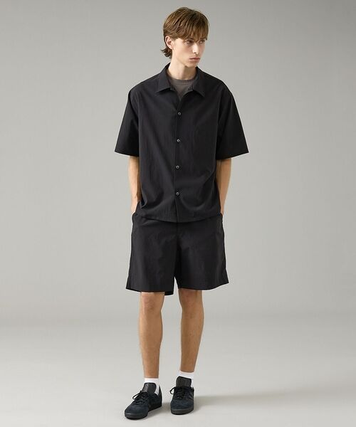 ABAHOUSE / アバハウス ショート・ハーフ・半端丈パンツ | 【セットアップ対応】ドットエアー ワイドショートパンツ【予約】 | 詳細19