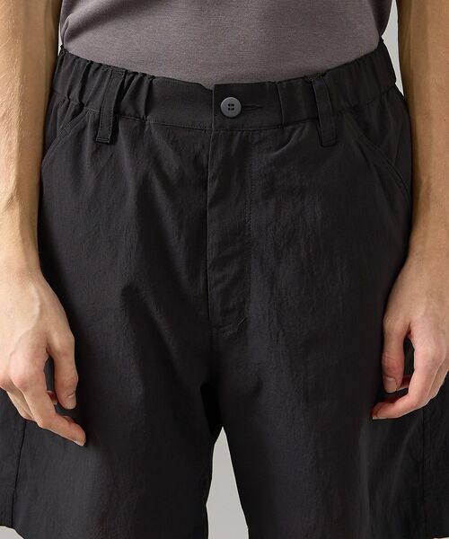 ABAHOUSE / アバハウス ショート・ハーフ・半端丈パンツ | 【セットアップ対応】ドットエアー ワイドショートパンツ【予約】 | 詳細12