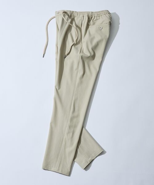 ABAHOUSE / アバハウス パンツ | 【セットアップ対応】デニムライクツイル テーパード イージーパンツ | 詳細10