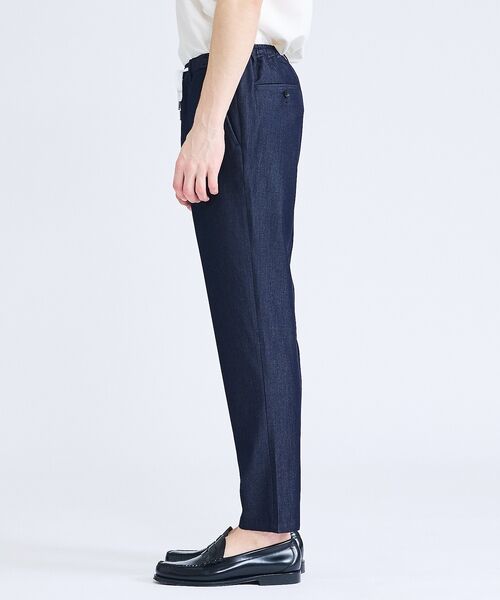 ABAHOUSE / アバハウス パンツ | 【セットアップ対応】デニムライクツイル テーパード イージーパンツ | 詳細19