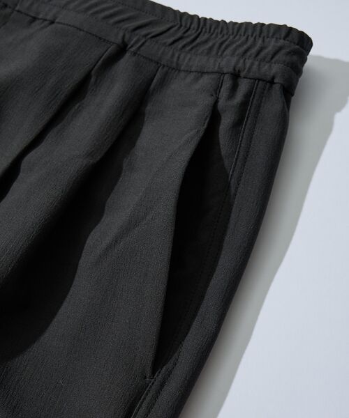 ABAHOUSE / アバハウス パンツ | リネンブレンド 2タック イージーワイドスラックス / ワイドパンツ【予約】 | 詳細7