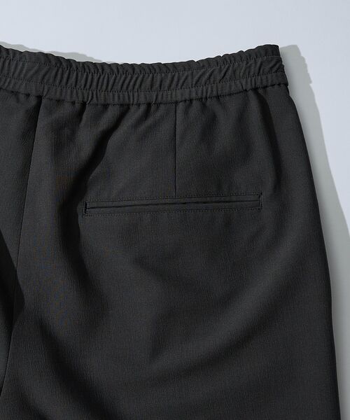 ABAHOUSE / アバハウス パンツ | リネンブレンド 2タック イージーワイドスラックス / ワイドパンツ【予約】 | 詳細8