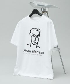 ABAHOUSE / アバハウス Tシャツ | 【Henri Matisse / アンリ・マティス】ラインアート グラフィック