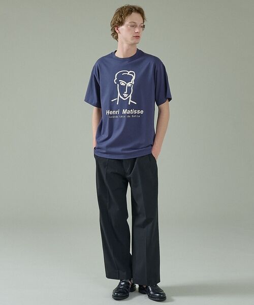 ABAHOUSE / アバハウス Tシャツ | 【Henri Matisse / アンリ・マティス】ラインアート グラフィック | 詳細2