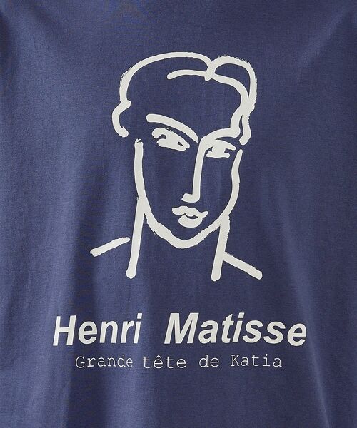 ABAHOUSE / アバハウス Tシャツ | 【Henri Matisse / アンリ・マティス】ラインアート グラフィック | 詳細3