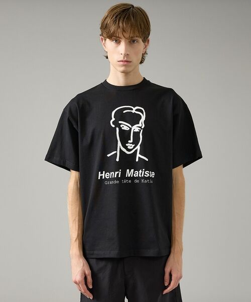 ABAHOUSE / アバハウス Tシャツ | 【Henri Matisse / アンリ・マティス】ラインアート グラフィック | 詳細5
