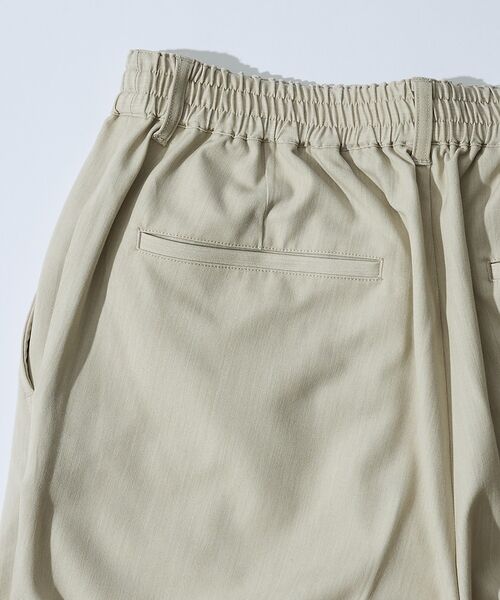 ABAHOUSE / アバハウス パンツ | 【セットアップ対応】デニムライクツイル ワイド イージーパンツ | 詳細3
