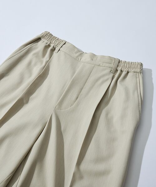 ABAHOUSE / アバハウス パンツ | 【セットアップ対応】デニムライクツイル ワイド イージーパンツ | 詳細5