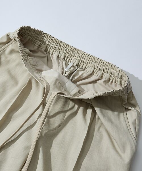 ABAHOUSE / アバハウス パンツ | 【セットアップ対応】デニムライクツイル ワイド イージーパンツ | 詳細6