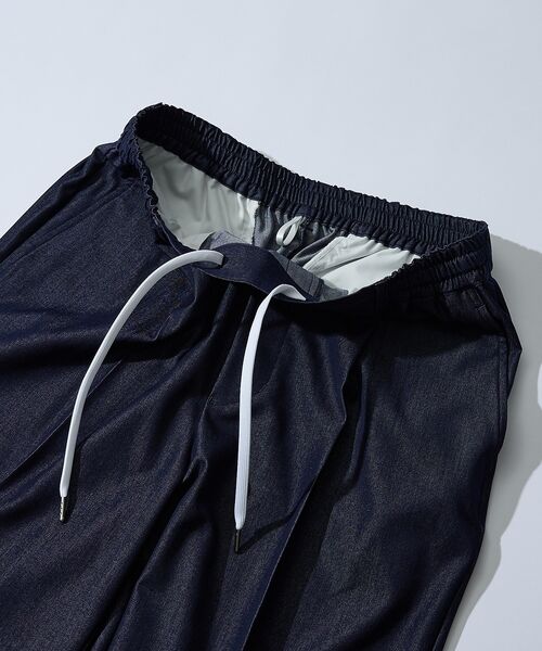 ABAHOUSE / アバハウス パンツ | 【セットアップ対応】デニムライクツイル ワイド イージーパンツ | 詳細26