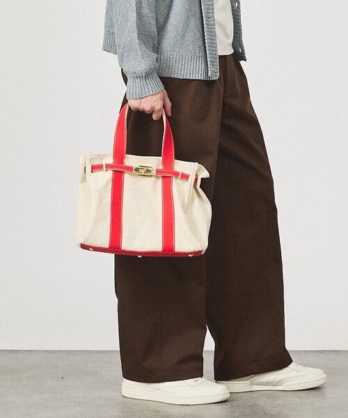 ABAHOUSE / アバハウス トートバッグ | キャンバス ベルトトートバッグ / Sサイズ / ユニセックス【CHIMÉRE/ | 詳細13
